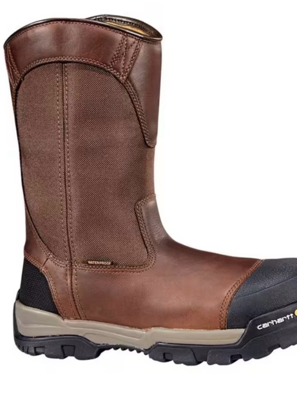 Carhartt Brown and Black Composite Toe Work Boots